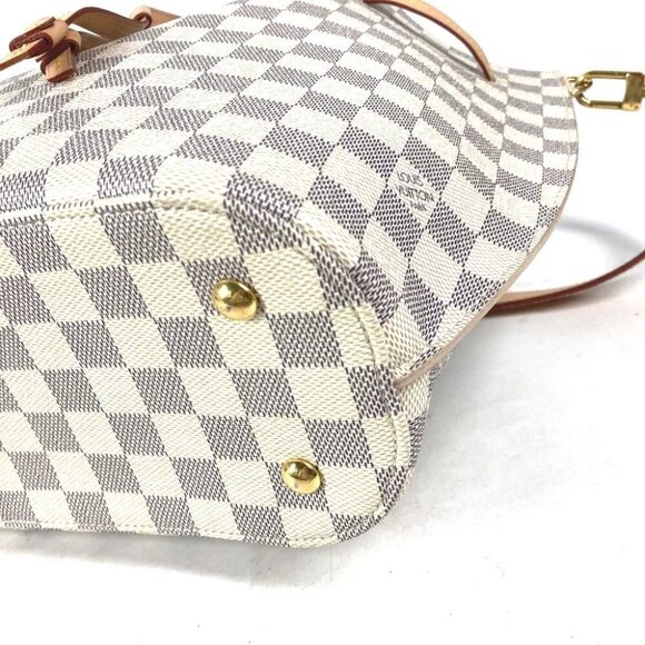 LOUIS VUITTON N41579 Damier Azur Giroratta Bag 2WAY bag Drawstring Shoulder bag - Picture 8 of 16